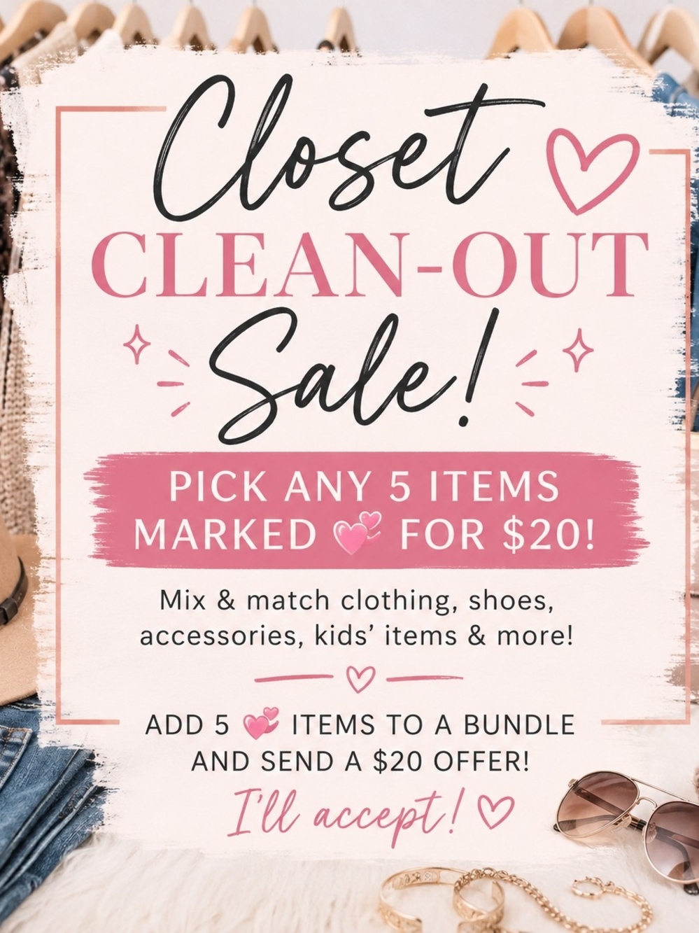 💕Closet Clean Out Sale💕